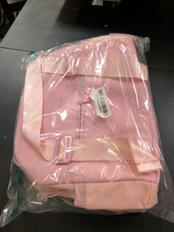 Photo 1 of KUKUPAK Small Gym Bag & Tote Bag for Women, Waterproof Travel Duffle with Wet Compartment, Mini Gym Bag for Sport & Workout & Swimming, Pink