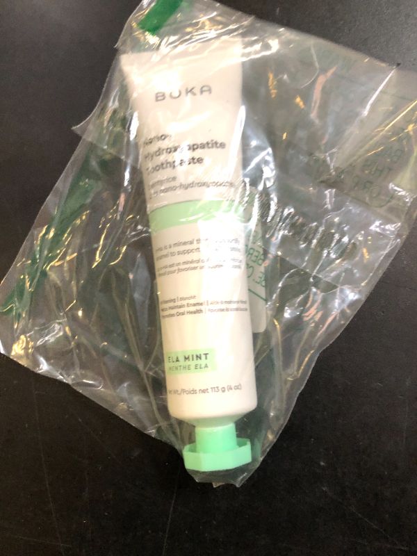Photo 1 of Boka Fluoride Free Toothpaste Nano Hydroxyapatite, Helps Remineralize, Appropriate for Sensitive Teeth, Whitening - for Adult, Kids Oral Care - Ela Mint Flavor, 4 Fl Oz 1Pk US Manufactured