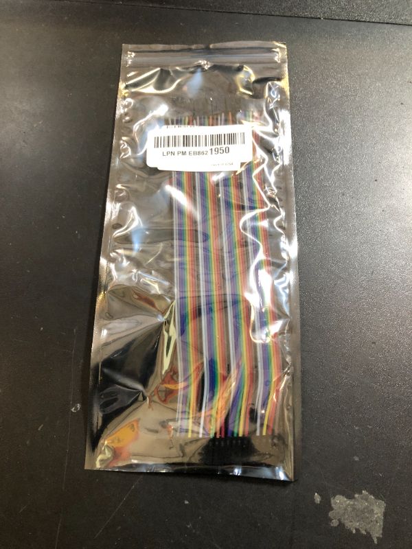 Photo 1 of California JOS 40 PCS 20 CM (8 inch) Breadboard Jumper Wires Wire Length Optional Dupont Cable Assorted Kit Female to Female Multicolored Ribbon Cables