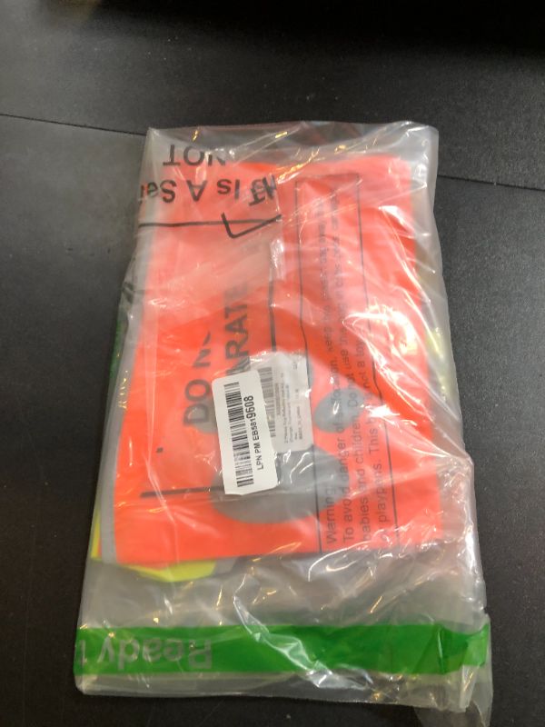 Photo 1 of 2 Pieces Dog Reflective Vest Adjustable Dog Safety Service Vest Pet High Visibility Apparel for Hunting Outdoor Activities Walking at Night(M,Orange, Fluorescent Yellow)
