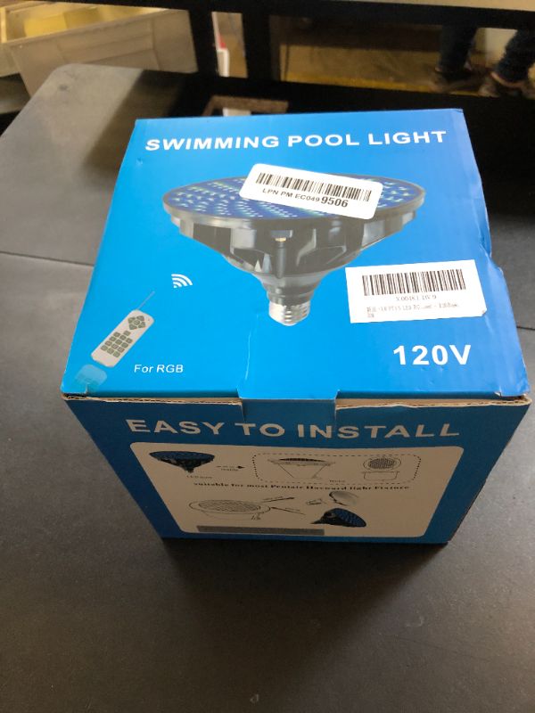 Photo 1 of XMPTYN LED Pool Lights for Inground Pool, Led Pool Light Bulb for Inground Pool, Spa Light Bulb for In Ground Pool with Remote Control – Color Changing 120V Swimming Pool Lights, E26 Base - 70W