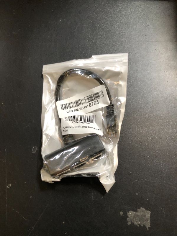 Photo 1 of ?Upgrade?RJ45 Ethernet Splitter Cable, RJ45 1 Male to 3 Female Network Splitter Cable Suitable Super Cat5, Cat5e, Cat6, Cat7 LAN Ethernet Socket Connector Adapter, for Set-top Boxes, Routers