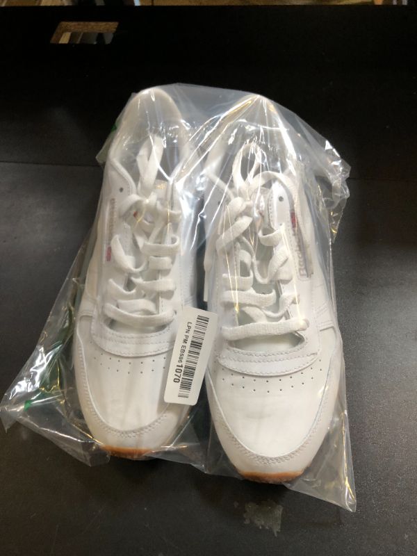 Photo 1 of Reebok Women's Classic Leather Sneaker, Reefresh White/Pure Grey/Gum, 10