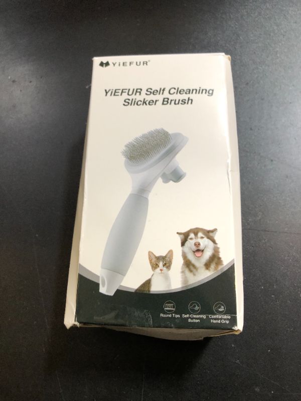 Photo 1 of Cat Hair Brush,Cat Brush for Shedding,Soft Silicone Self Cleaning Brushes for Short and Long Haired Cats for Grooming and Shedding