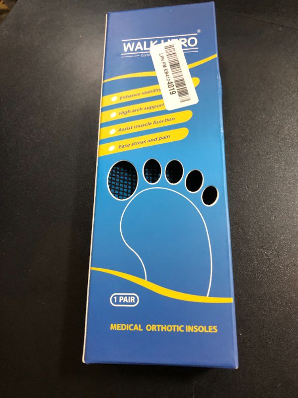 Photo 1 of Inserts Relieve Plantar Fasciitis - Flat Feet Insoles Arch Supports, Orthotic Insoles for Foot Pain Arch Pain Reduce Muscle Fatigue Absorb Shock (Mens 6-6 1/2 | Womens 8-8 1/2)