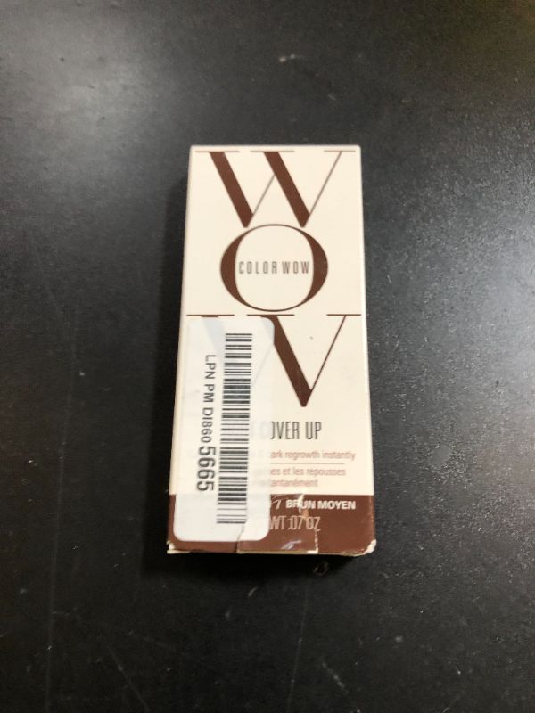 Photo 1 of COLOR WOW Root Cover Up, Medium Brown – Instant Grey Coverage and Temporary Touch-Up, Water and Sweat Resistant, No mess Award-Winning Formula
