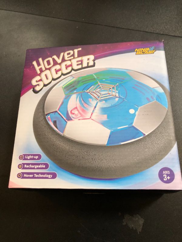 Photo 1 of Hover Soccer Ball for Kids - Boy Birthday Gifts - Indoor Toy Games Gift for Boys Age 6, 7, 8, 9, 10, 11, 12 Year Old - Light-Up Toys Game for Kid - 6-8, 8-12 - Gift for 8 Year Olds (Single)