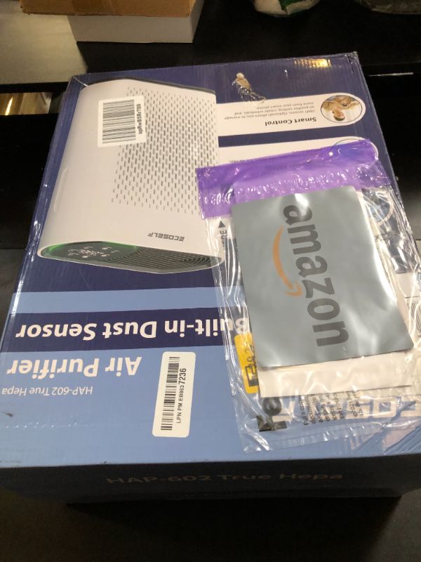 Photo 1 of Powerful Air Purifiers for Home Large Room Up to 1400 Ft² with Air Quality Monitor 20dB Sleep Mode, Air Purifier for Bedroom Office Living Room for Pets, Dust Smoke PoIIen Dander Smell HAP602