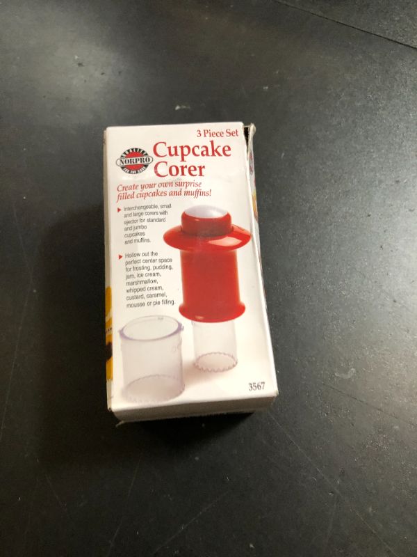 Photo 1 of Norpro Cupcake Corer, 2 sizes, 3 Piece Set
