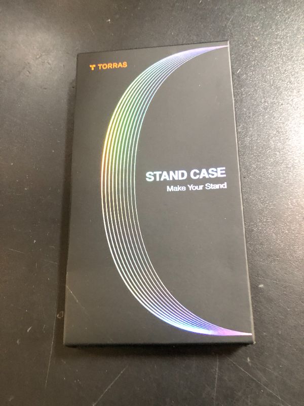 Photo 1 of TORRAS Magnetic for iPhone 16 Case with Stand, Built-in Stand Compatible with MagSafe, 3X Military-Grade Protection, Translucent Slim Phone Case for iPhone 16 6.1'', Matte Blue