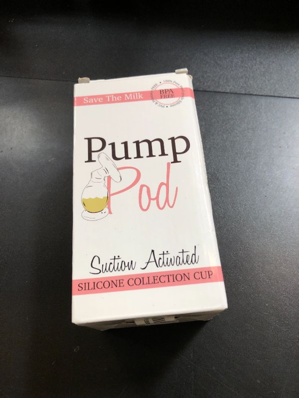 Photo 1 of Pump Pod and Pumping Pretty Inserts by Save The Milk - 17mm; Suction Activated Breast Milk Collection Cup for Breastfeeding, Lactation Aid