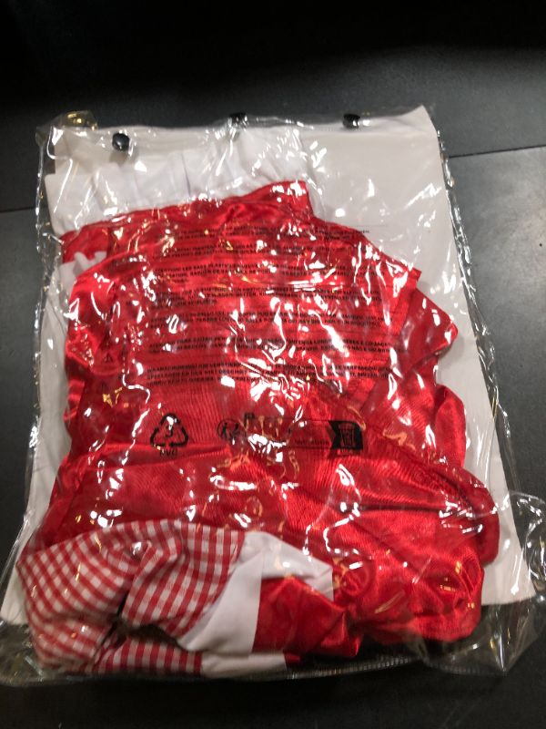 Photo 1 of fun shack Red Riding Hood Costume for Girls - Classic Fairy Tale Outfit for Dress Up, Parties, and Halloween Events, Small