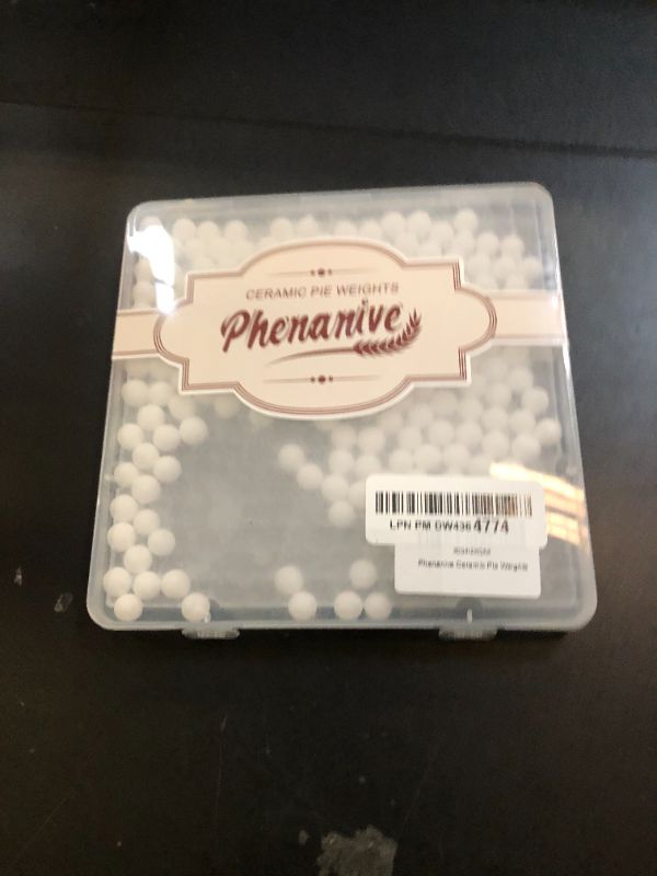 Photo 1 of Phenanive 0.83LB Ceramic Pie Weights for Baking, Premium Natural Baking Beans?Reusable Ceramic Stoneware Suitable for Various Pies and Pastries