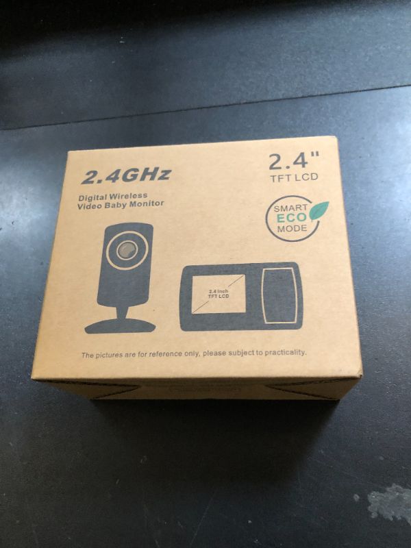 Photo 1 of VTimes Baby Monitor with Camera and Audio, Video Baby Monitor No WiFi Night Vision 2.4" LCD Screen Portable Baby Camera Monitor Alarm Lullaby Temperature Sensor and 1000ft, Ideal for Baby/Elderly/Pet