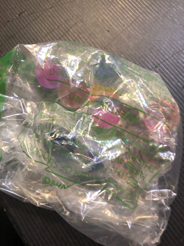 Photo 1 of Ohanniewa Bouncy Balls for Kids 20 Pieces 5 Styles 32mm Assorted Bouncy Balls with Storage Bag for Birthday Party Favors