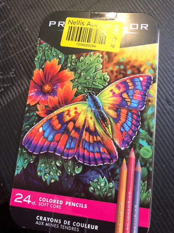 Photo 1 of Prismacolor 3597T Premier Colored Pencils, Soft Core, 24-Count