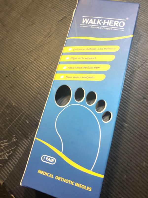 Photo 1 of Plantar Fasciitis Feet Insoles Arch Supports Orthotics Inserts Relieve Flat Feet, High Arch (Mens 5-5 1/2 | Womens 7-7 1/2)
