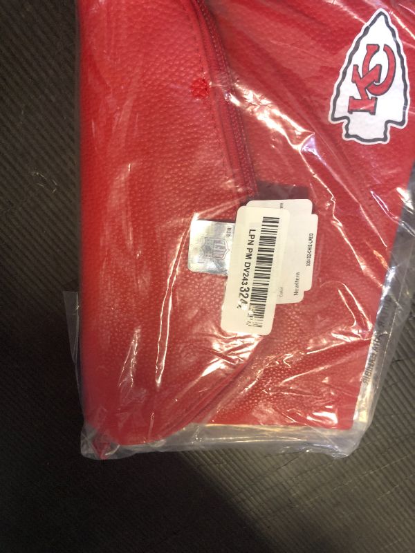 Photo 1 of Littlearth NFL San Francisco 49ers Pebble Fold Over Purse, Team Color, 6”x 9" x 0.75”