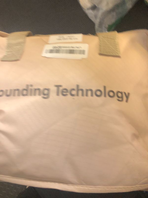 Photo 1 of Grounding Sheet, 90% Organic Cotton + 10% Pure Silver Organic Fitted Grounded Sheet for Improved Sleep, Connected Earth Energy - Healthy Sleep Therapy (White, (78.4 * 80.2 * 15inch))