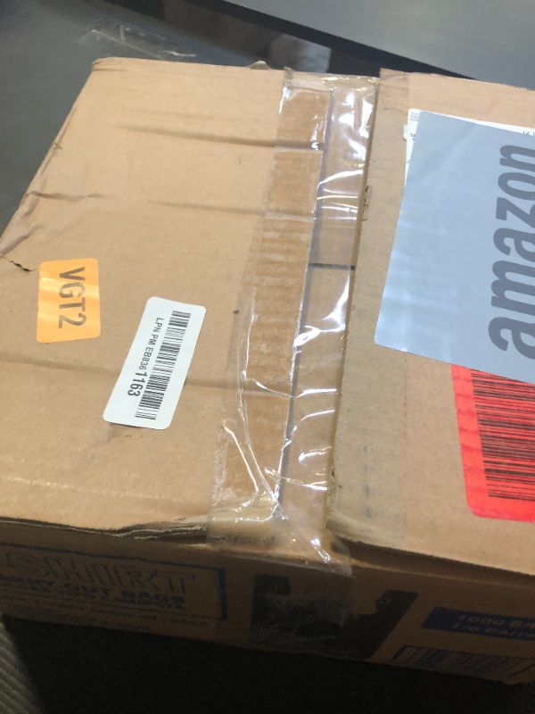 Photo 1 of ACYPAPER, Black T-Shirt Bags in Bulk - 1000 Count - (11" x 6" x 21") - Restaurant Carryout Bags