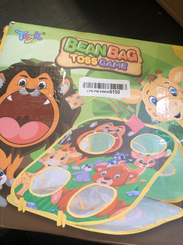 Photo 1 of Animal Bean Bag Toss Game Toy Outdoor Toss Game, Family Party Party Supplies for Kids, Gift for Boys Birthday or Christmas for Toddlers Ages 3 4 5 6 Year Old