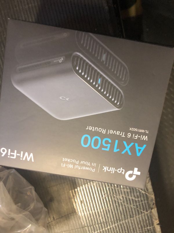 Photo 1 of TP-Link Ultra-Portable Wi-Fi 6 AX1500 Travel Router TL-WR1502X | Easy Public WiFi Sharing | Hotel/RV/Travel Approved | Phone WiFi Tether | USB C Powered | Multi-Mode | Tether App | Durable Design
