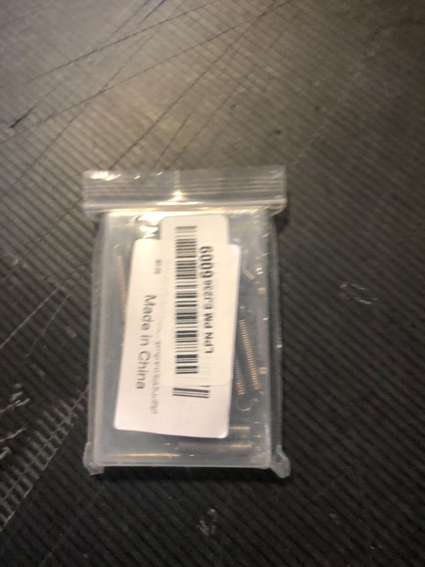 Photo 1 of HayEastdor 20PCS SP9600 Small Extension Spring 1/4 Inch x 1-1/2 Inch Stainless Steel Mechanical Springs with Hook Ends HE027