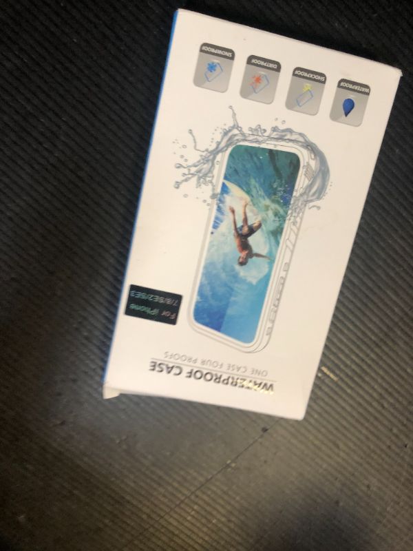 Photo 1 of Cozycase for iPhone SE 2022/2020 SE3 SE2 iPhone 8/7 Case Waterproof Shockproof - Military Protective/Heavy Duty?360 Full Body?Underwater Dustproof Front and Back Case with Screen/Camera Protector-Blue