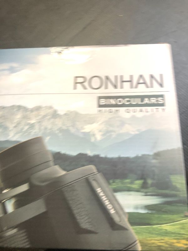 Photo 1 of RONHAN Binoculars for Adults High Powered, Military Compact HD Professional/Daily Waterproof 20x50 Binoculars for Bird Watching Travel Hunting Football Games Stargazing with Carrying Case & Strap