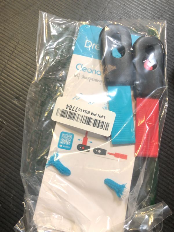 Photo 1 of Dreamfarm Original Cleana 2-In-1 Self-Sharpening Cleaning Scraper & Hook Scraper, Safe for Non-Stick - Pack of 2, Party Mix