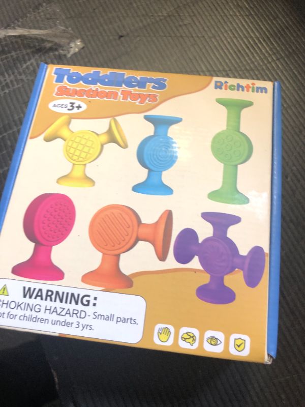 Photo 1 of Toddlers Suction Cup Bath Toys: 12 Pcs Sensory Suction Bath Toys for Toddler, Kids Suction Fidget Toys Suction Cup Toys for Windows Travel