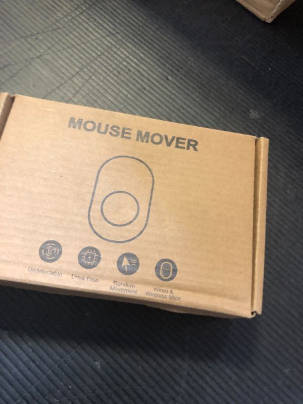 Photo 1 of CHOKMAX Mouse Jiggler, Undetectable Mouse Mover Wiggler Shaker with Drive Free USB Port Simulate Mouse Automatic Random Movement