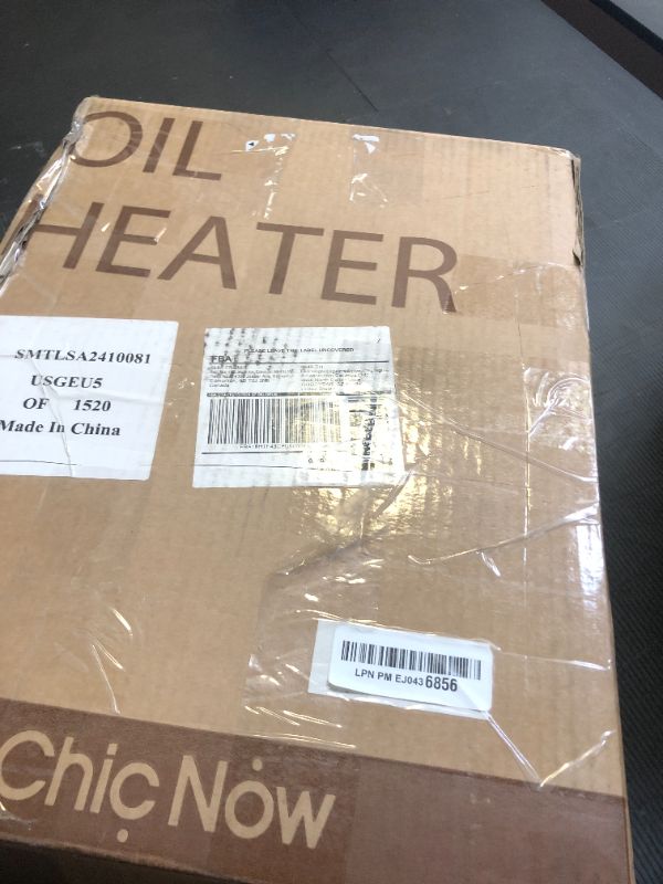 Photo 1 of Oil Filled Radiator Heater,Oil Heater with Adjustable Thermostat?Electric Radiator Heater with Overheat Safety?Mini Portable Space Heater?700W