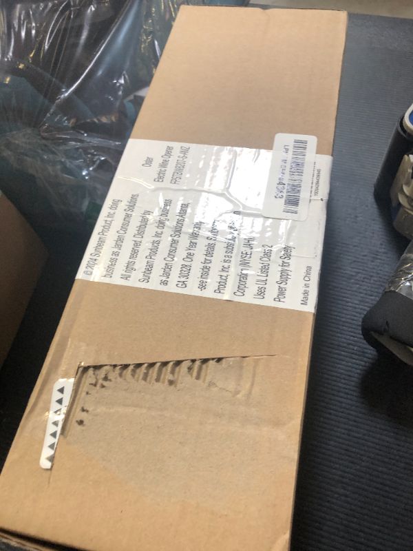 Photo 1 of Oster Cordless Electric Wine Bottle Opener with Foil Cutter FFP One Silver