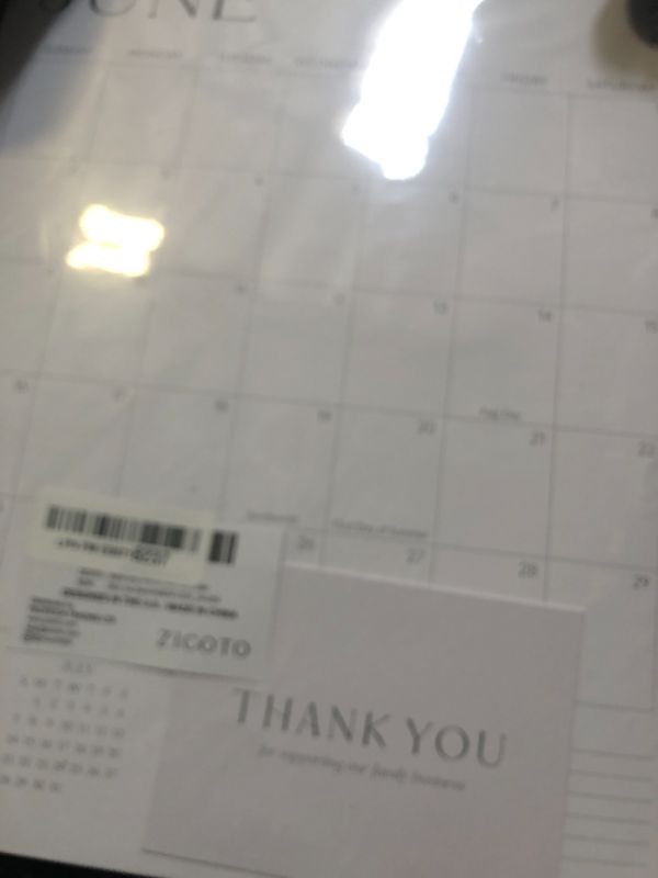 Photo 1 of Beautiful 2025 Wall Calendar - Runs from June 2024 until December 2025 – 14.5"x11.5" 2024-2025 Office Wall Calendar for Easy Organizing