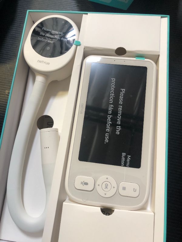 Photo 1 of NETVUE Peekababy Baby Camera Monitor Video - Baby Monitor with Camera and Audio, 5" Display, 2-Way Talk, 4 in 1 Bracket Meets The Needs in All Scenarios, Smart Phone App, Cry Detection