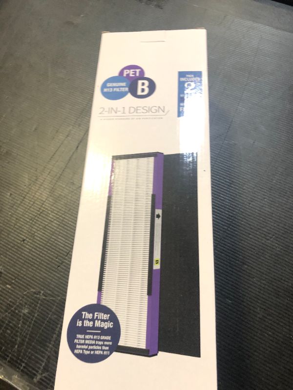 Photo 1 of [ELOWOKE] 2-Pack FLT4850PT HEPA Filter B Pet Compatible with G??rm-Guardian Air Purifier Filter Replacement for Model FLT4825 AC4825 AC4300, 2X H13 HEPA Filters & 8X Carbon Pre-Filterr, Purple