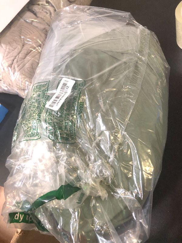 Photo 1 of MILDLY Super Soft Duvet Cover - 100% Washed Microfiber Olive Green Comforter Cover Set 3 Pieces with Zipper Closure & Corner Ties (No Comforter)