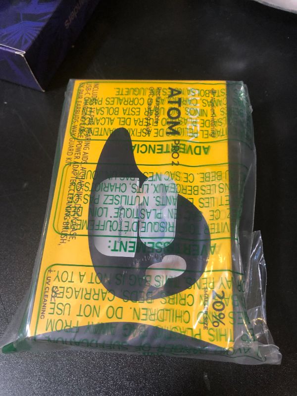 Photo 1 of Audien ATOM PRO 2 Wireless Rechargeable OTC Hearing Aid, Premium Comfort Design and Nearly Invisible