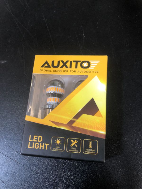 Photo 1 of AUXITO 912 921 LED Bulb for Backup Light Reverse Lights High Power 2835 15-SMD Chipsets Error Free T15 906 922 W16W Bulbs, 6000K White Daytime Running Lights (Upgraded, Pack of 2)