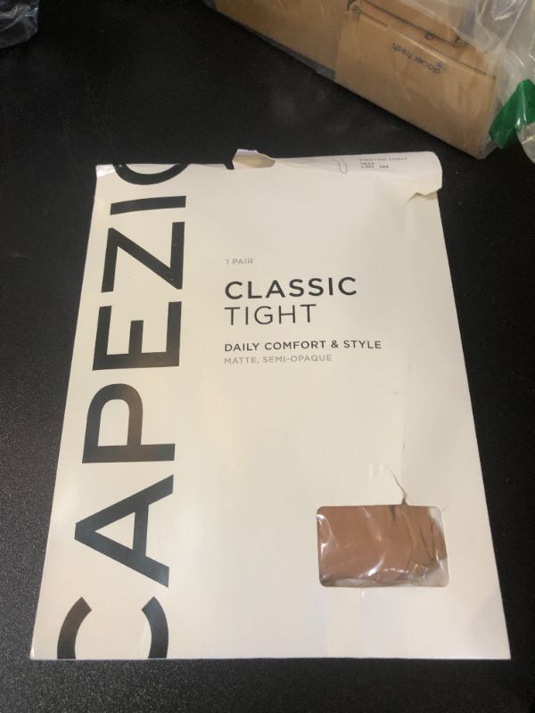 Photo 1 of Capezio womens Studio Basics Footed tights, Light Suntan, Small-Medium US