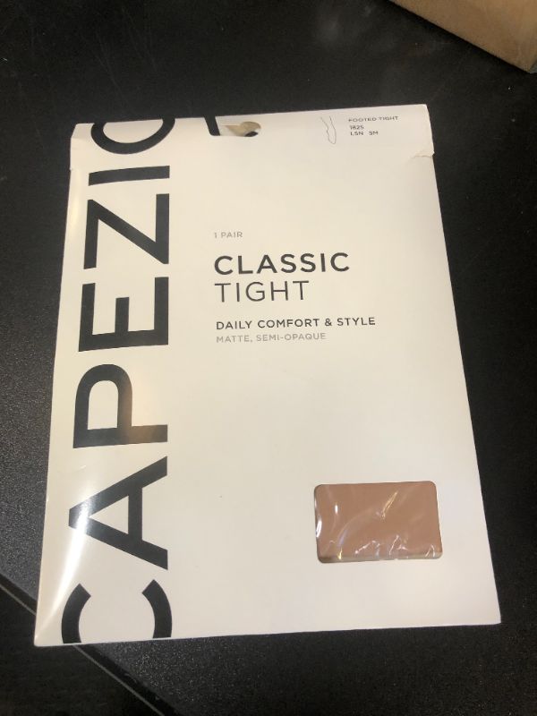 Photo 1 of Capezio womens Studio Basics Footed tights, Light Suntan, Small-Medium US