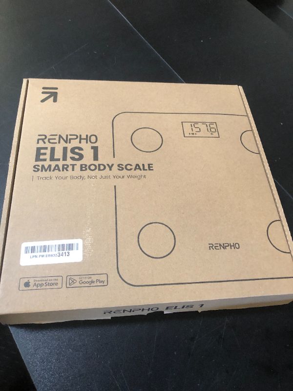 Photo 1 of RENPHO Smart Scale for Body Weight, FSA HSA Eligible, Digital Bathroom Scale BMI Weighing Bluetooth Body Fat Scale, Body Composition Monitor Health Analyzer with Smartphone App, 400 lbs - Elis 1