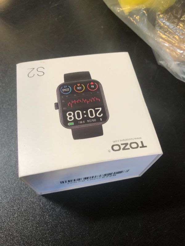 Photo 1 of TOZO S2 44mm Smart Watch Alexa Built-in Fitness Tracker with Sleep Monitor,5ATM Waterproof HD Touchscreen for Men Women Compatible with iPhone&Android Rose Gold