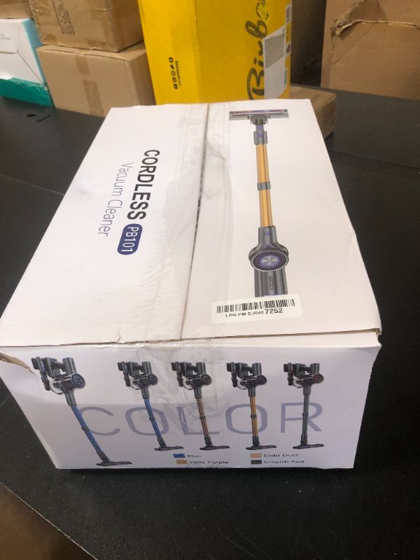 Photo 1 of POGAI Vacuum Cleaner for Home, Cordless Vacuum Cleaner with 80000 RPM High-Speed Brushless Motor, Max 40 Mins Runtime, 5 Stages High Efficiency Filtration Vacuum for Hard Floors