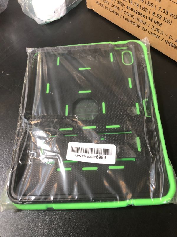 Photo 1 of Azzsy Case for iPad (A16) 11th Generation 11 Inch 2025 / iPad 10th Generation 10.9 Inch 2022, [Built-in Pencil Holder] Heavy Duty Shockproof Rugged Protective Case, Green