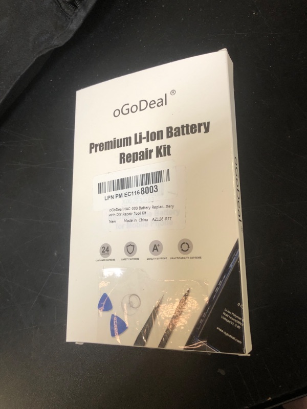 Photo 1 of oGoDeal HAC-003 Battery Replacement Compatible for Nintendo Switch 2017 Game Console HAC-001 Internal Upgrade 4310mAh Battery with DIY Repair Tool Kit