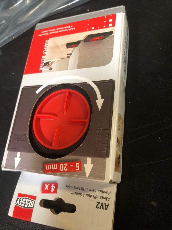 Photo 1 of Bessey AV2 Adjustable Flooring Edge Spacing Tool 2-Pack (8 Spacers)