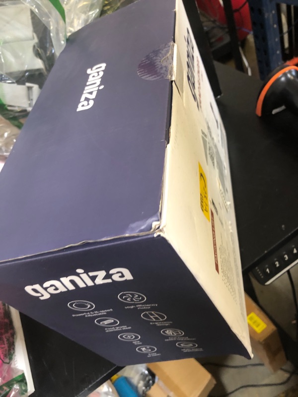 Photo 1 of Ganiza Immersion Blender Handheld, 6 in 1 Hand Blender Stainless Steel Blade, 15 Speed Stick Blenders Electric, 800ml Mixing Beaker, 600ml Chopper, Whisk, Frother, Potato Masher