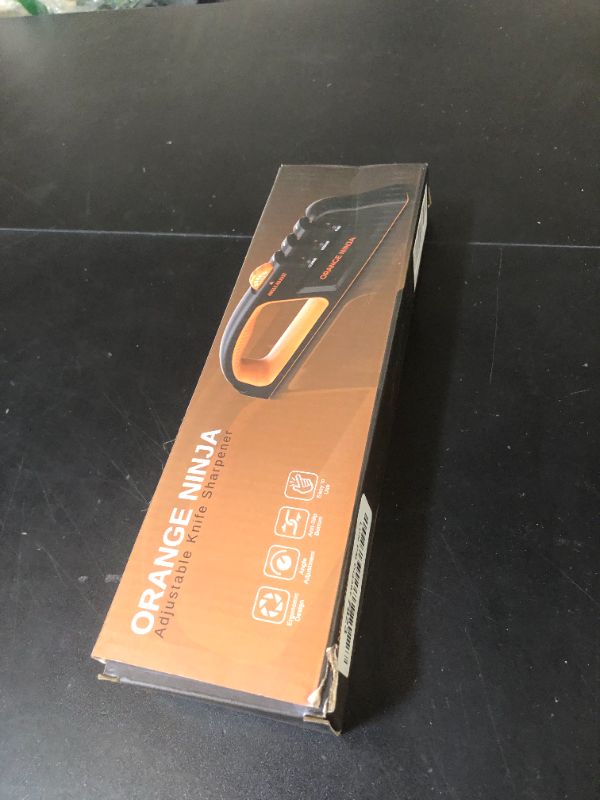 Photo 1 of Knife Sharpeners for Kitchen- 5 Adjustable Sharpening Angle- Premium Quality - Handheld Knives & Pocket Knife Sharpener by Sharp Pebble